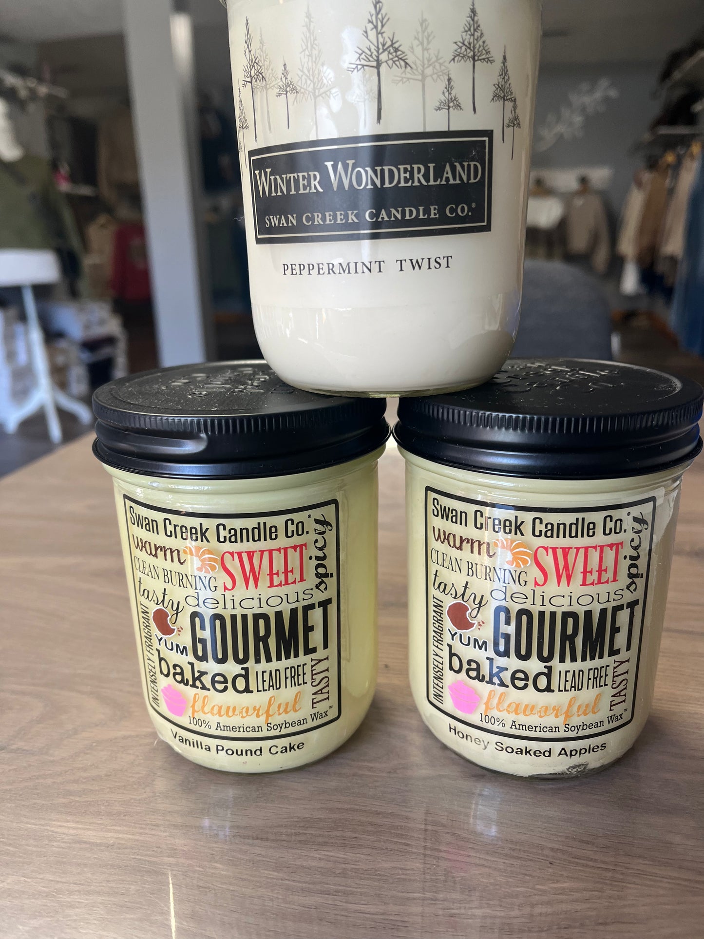 Swan Creek Candle Peppermint Twist