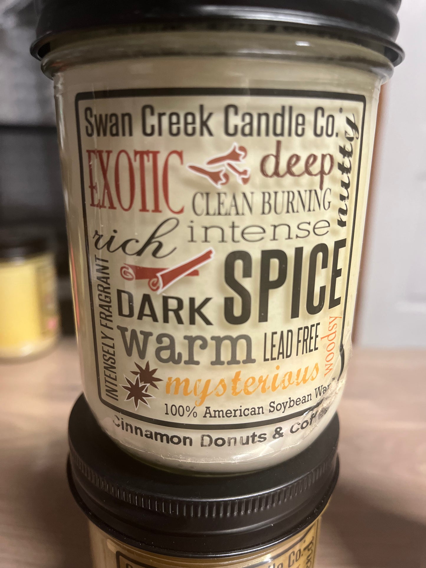 Swan Creek Cinnamon Donuts and Coffee Candle