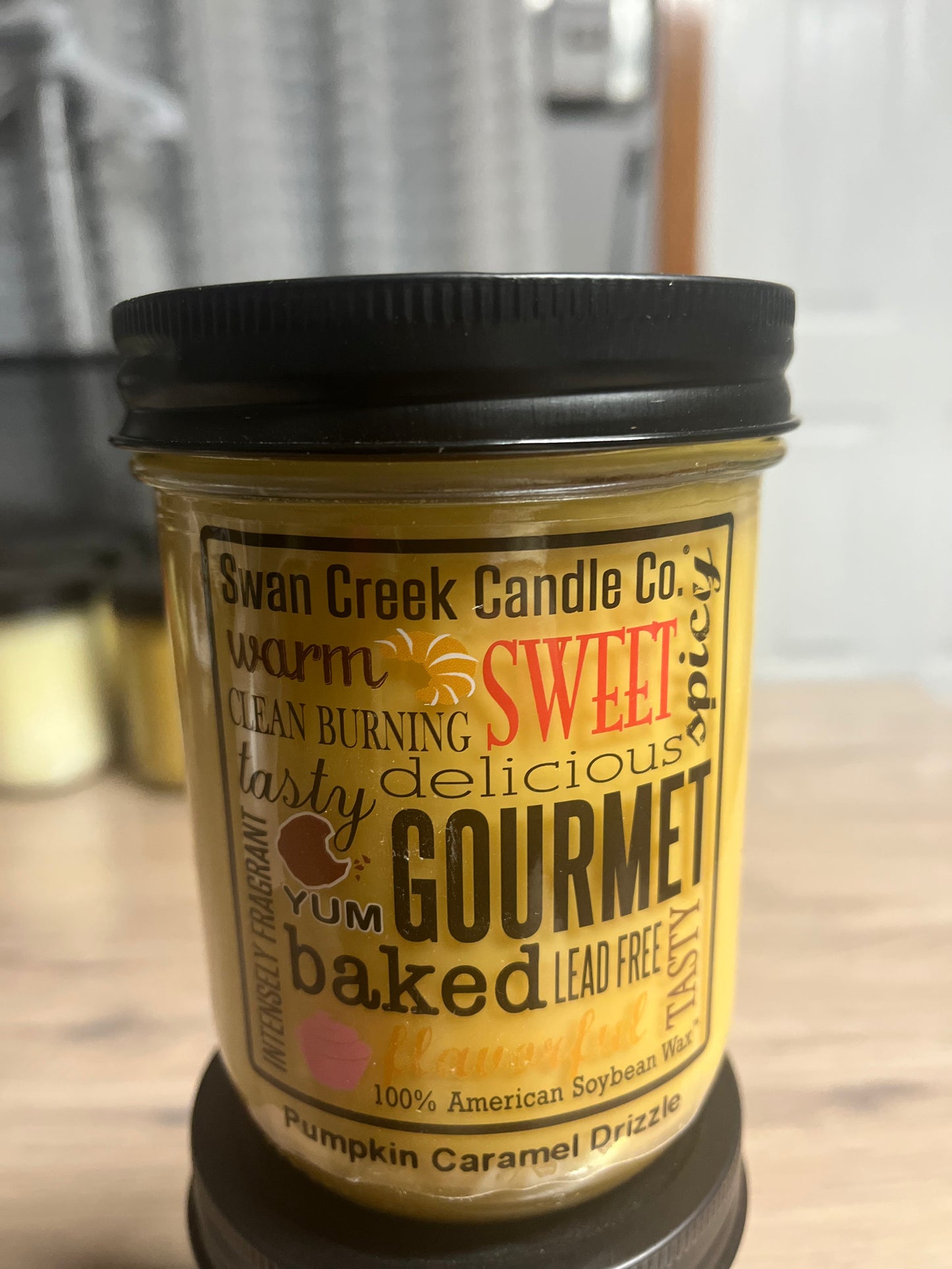 Swan Creek Pumpkin Caramel Drizzle Candle