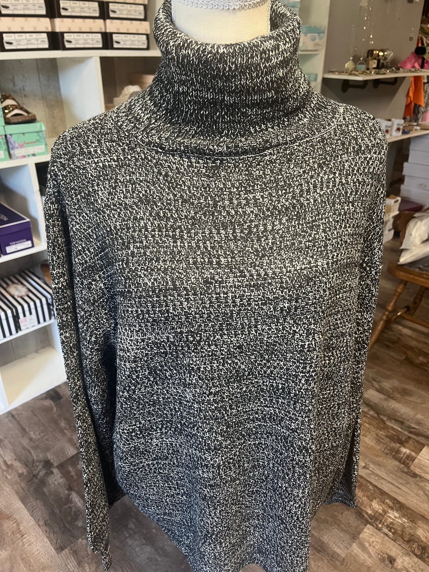 Black Turtle Neck Sweater