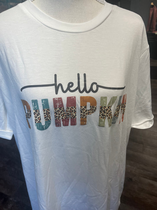 Hello Pumpkin T shirt