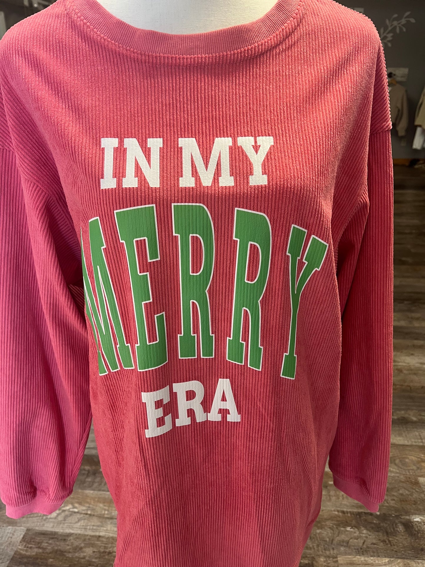 In My Merry Era Lightweight Corduroy Oversized