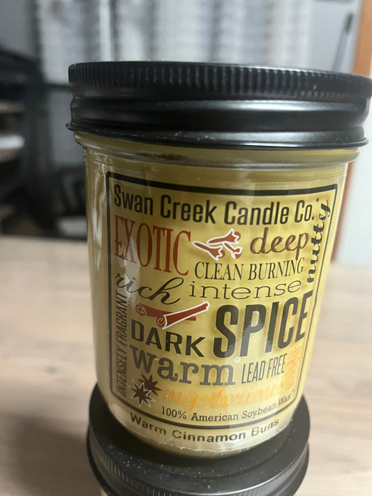 Swan Creek Warm Cinnamon Bun Candle