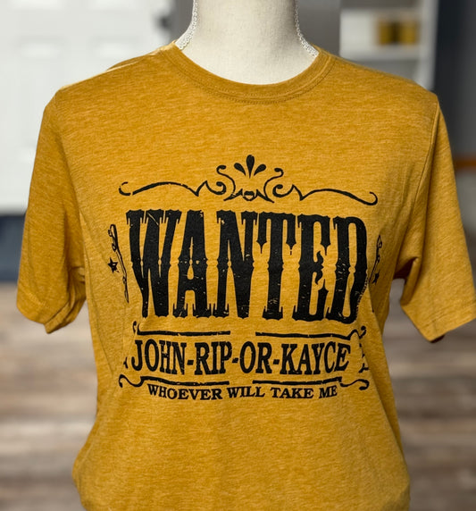 Wanted Tee