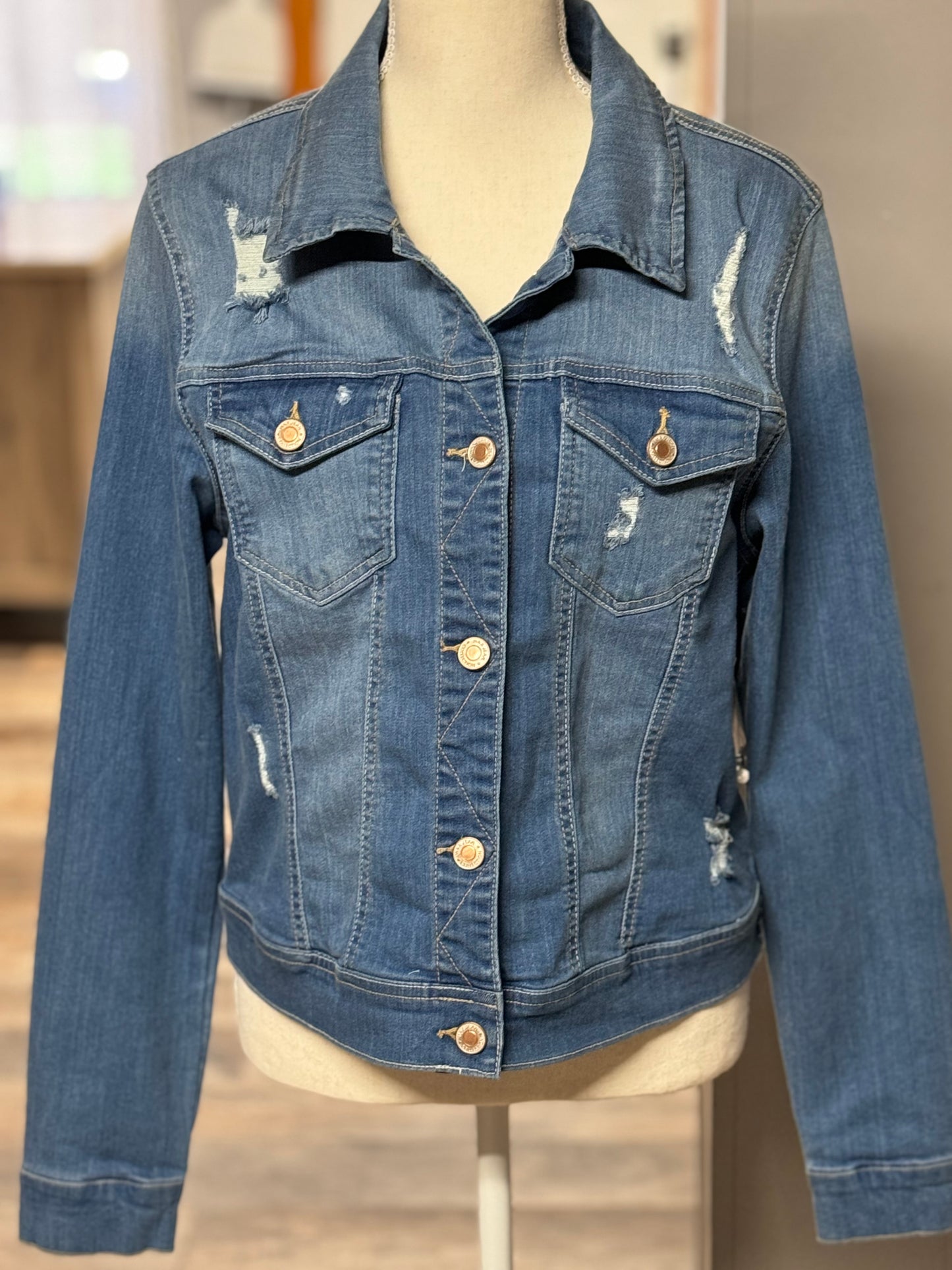 Wax Denim Jean Jacket