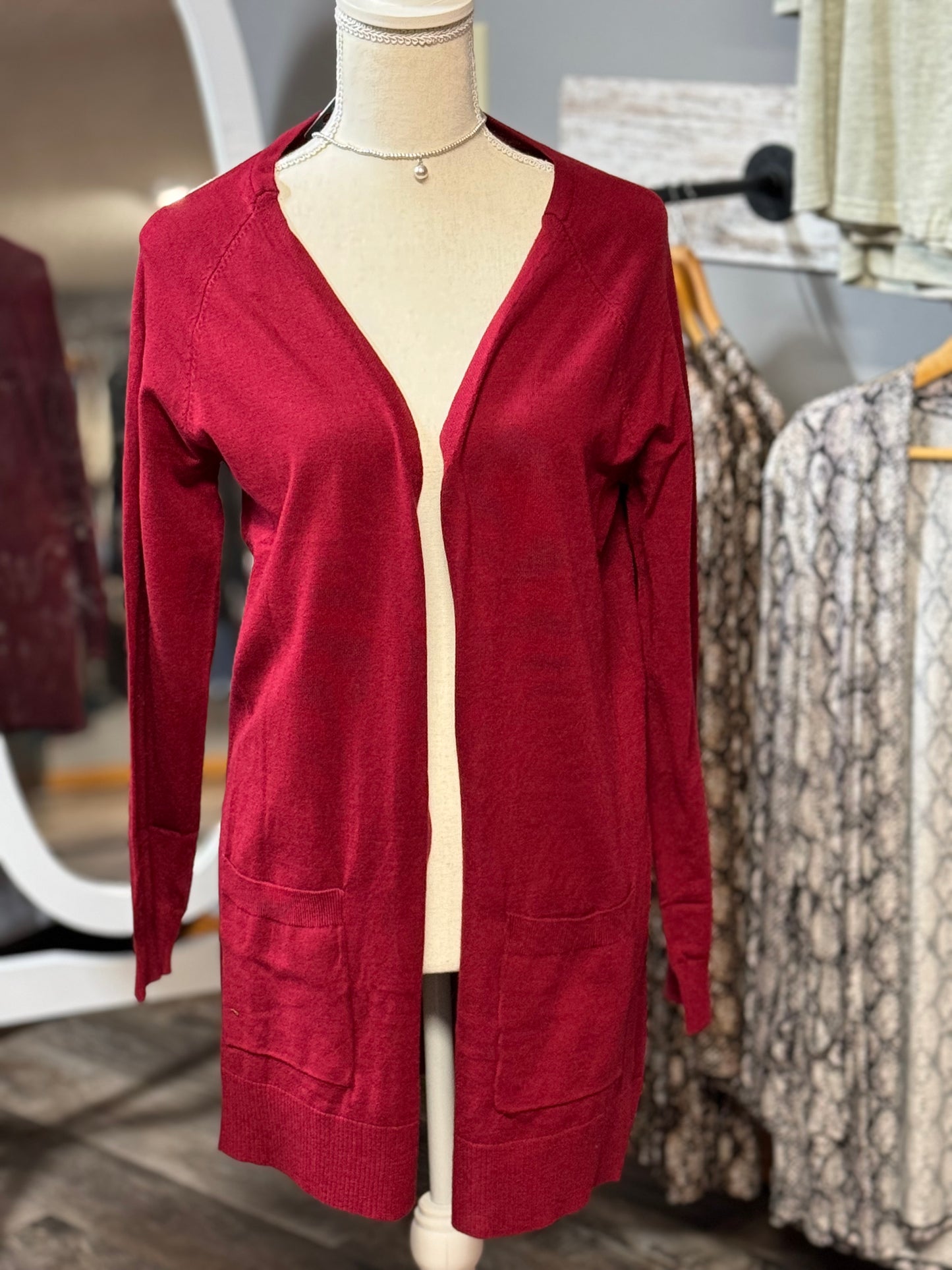 Cranberry Sweater Cardigan