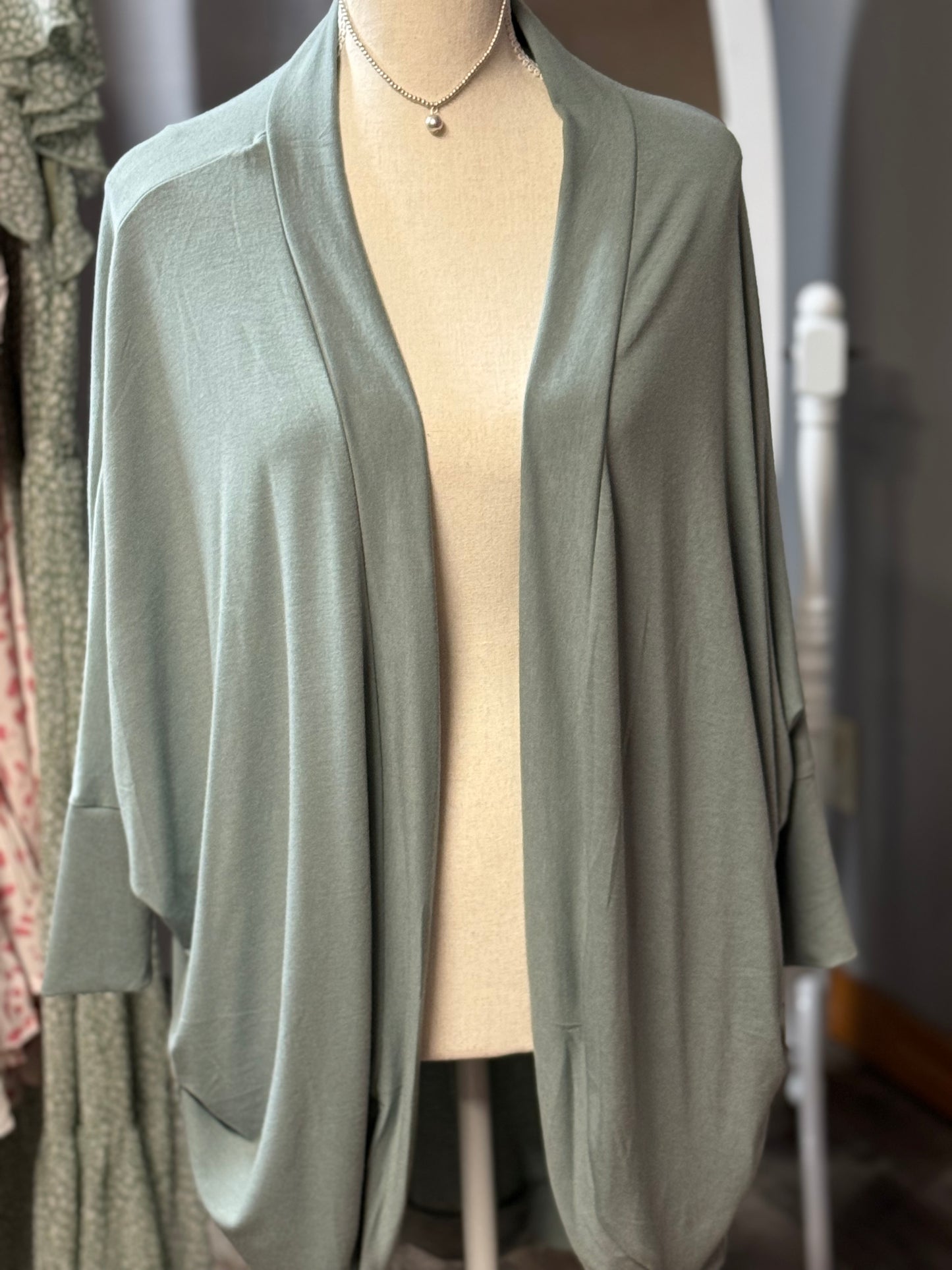 Zenana Seafoam Cardigan