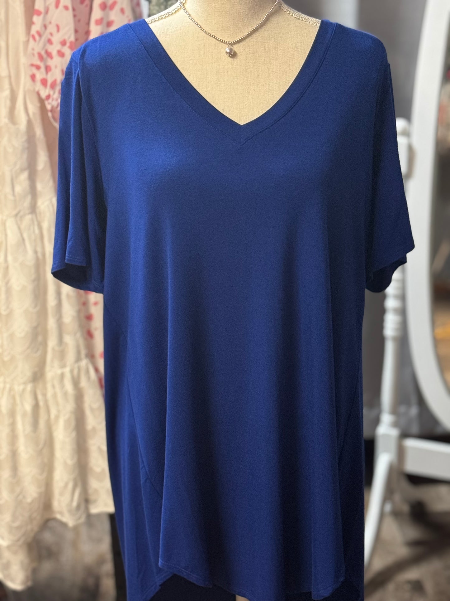 Royal Blue Top