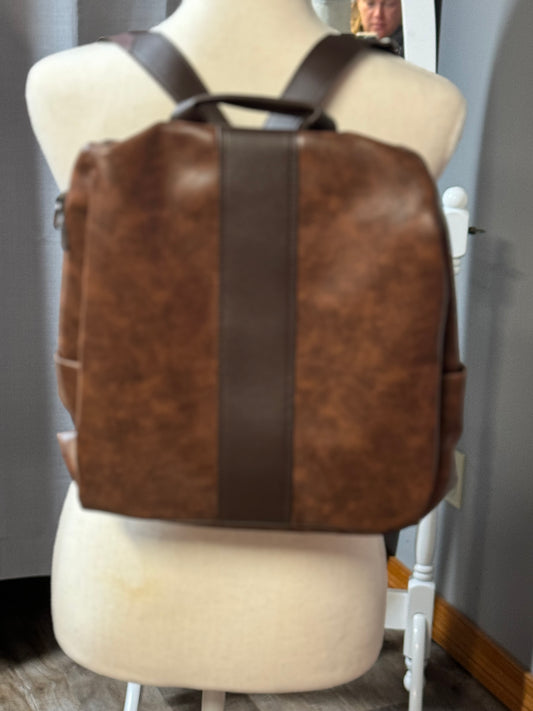 Brown Backpack